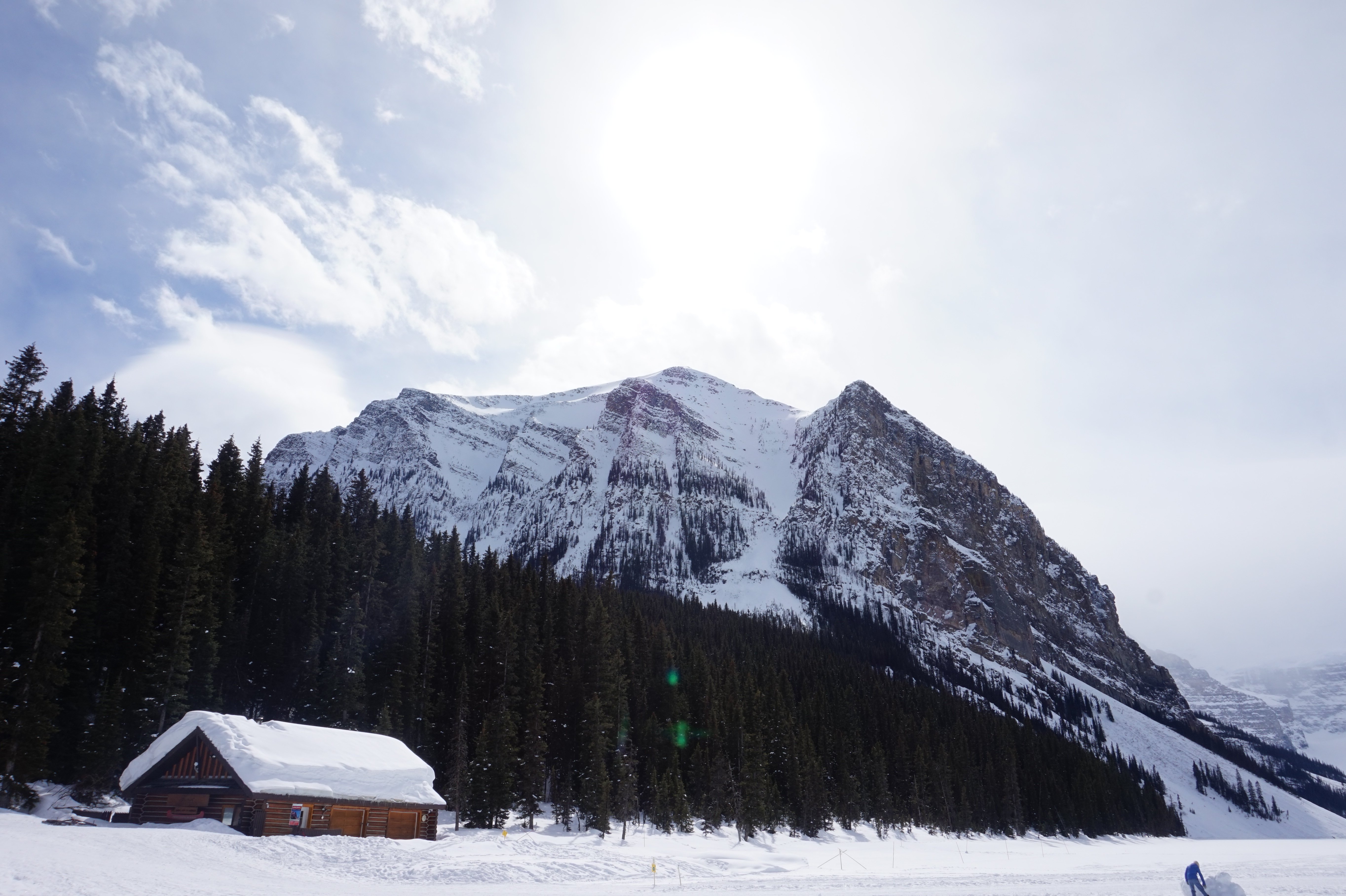 Left Mountain Lake Louise