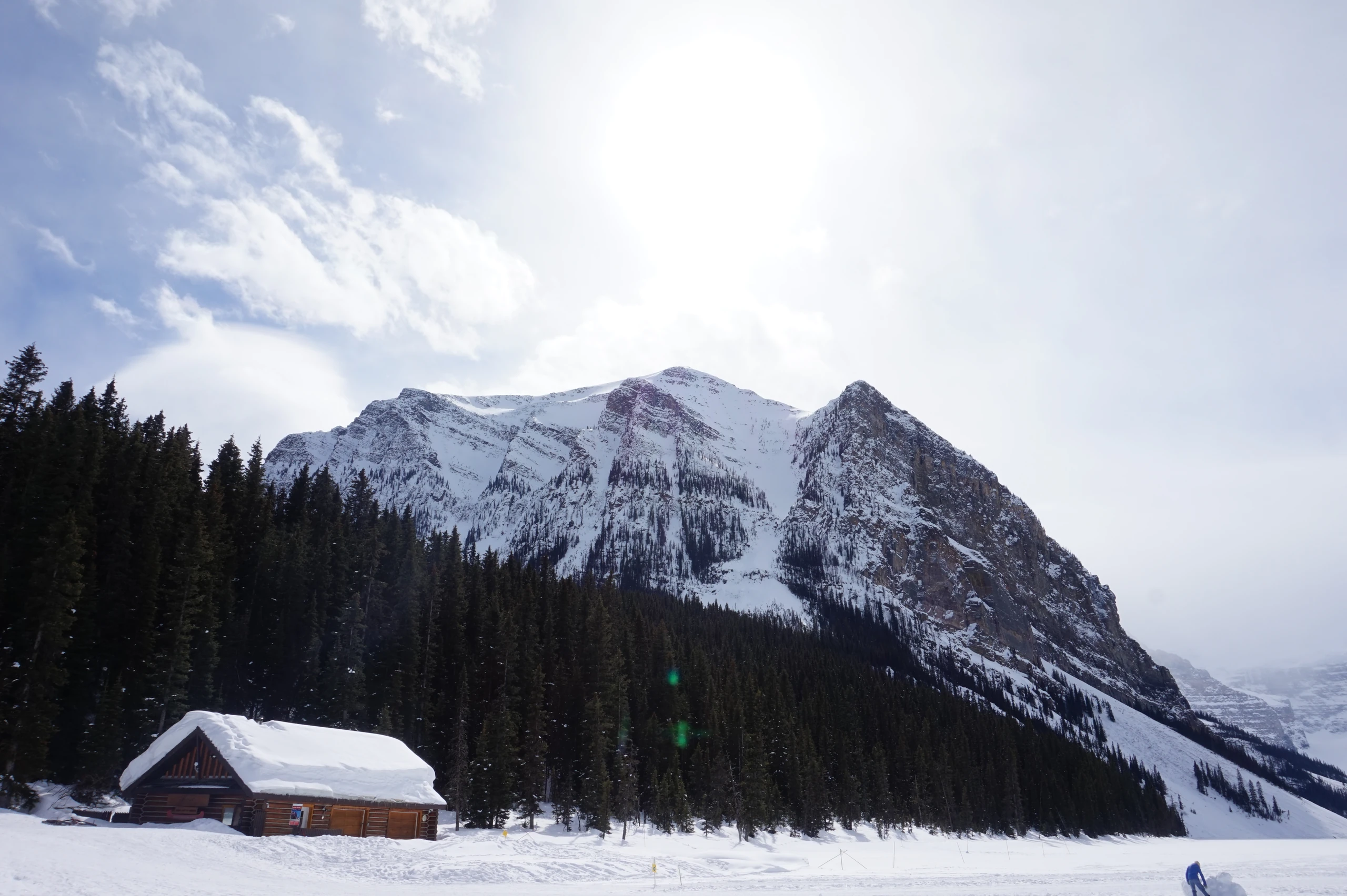 Left Mountain Lake Louise
